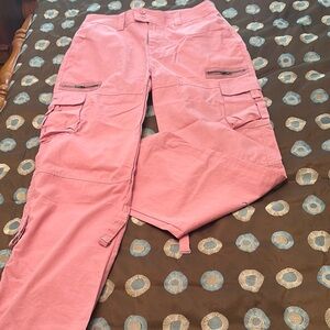 Pink Cargo Pants